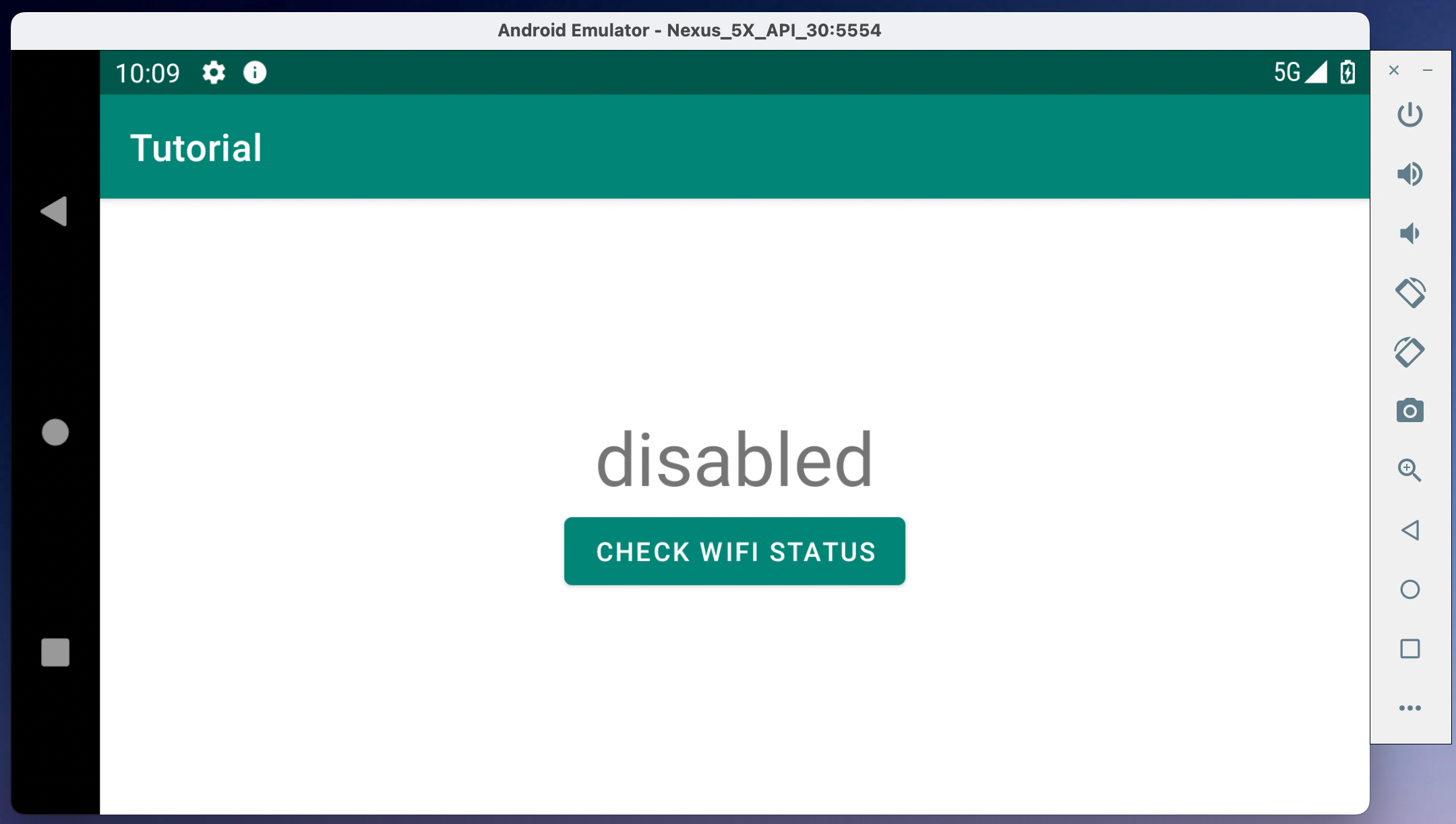 Wifi disabled landscape