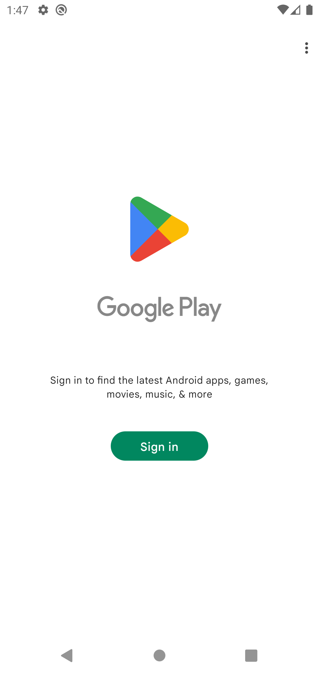 Google play unauthorized